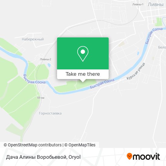 Дача Алины Воробьевой map