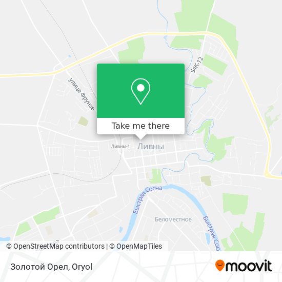 Золотой Орел map
