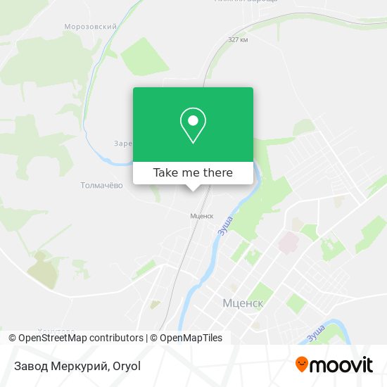 Завод Меркурий map