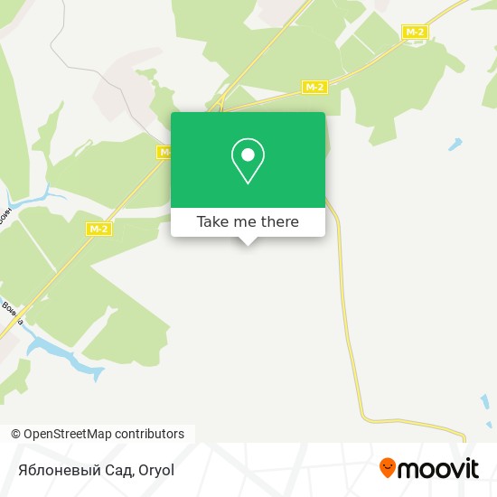 Яблоневый Сад map