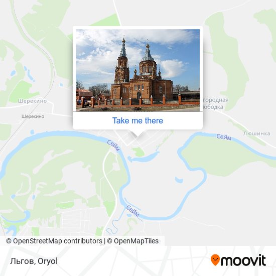 Льгов map