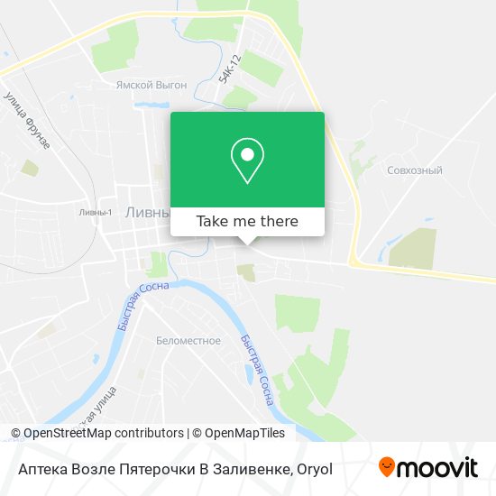 Аптека Возле Пятерочки В Заливенке map
