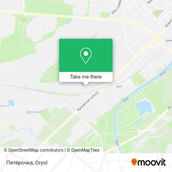 Пятёрочка map