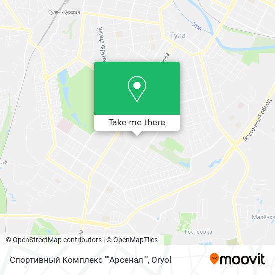 Спортивный Комплекс ""Арсенал"" map