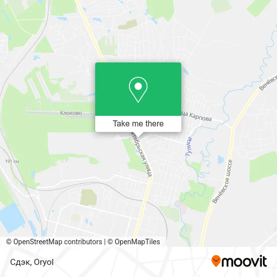 Сдэк map