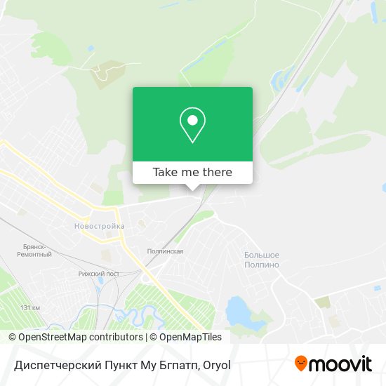 Диспетчерский Пункт Му Бгпатп map