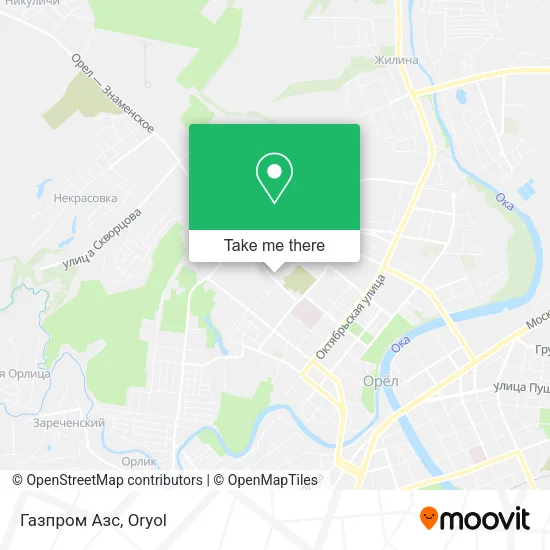 Газпром Азс map