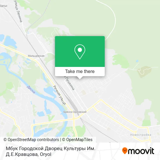 Мбук Городской Дворец Культуры Им. Д.Е.Кравцова map