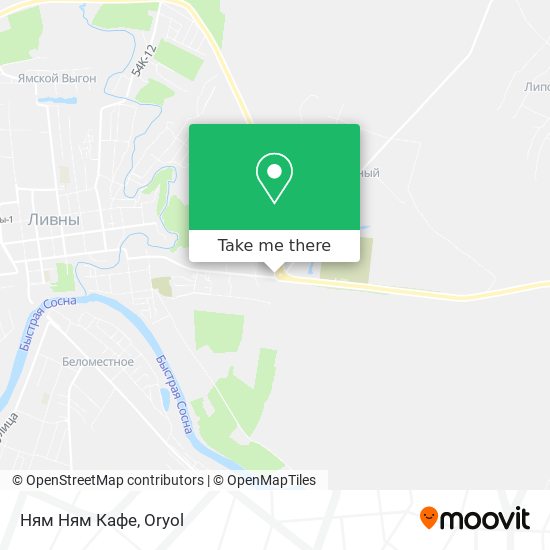 Ням Ням Кафе map