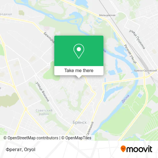 Фрегат map