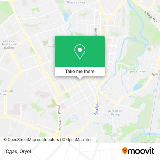 Сдэк map