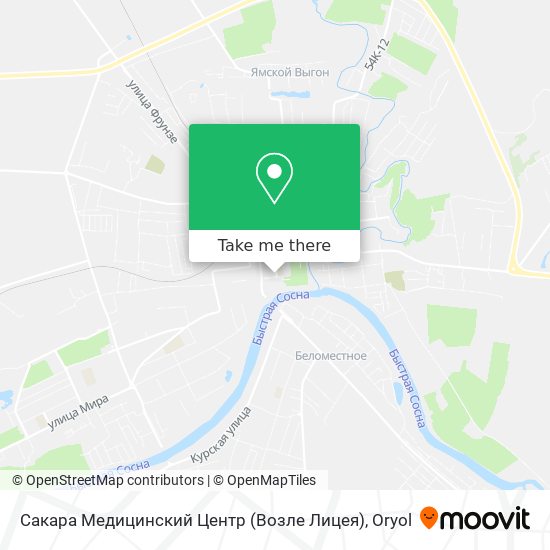 Сакара Медицинский Центр (Возле Лицея) map