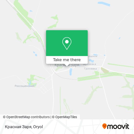Красная Заря map