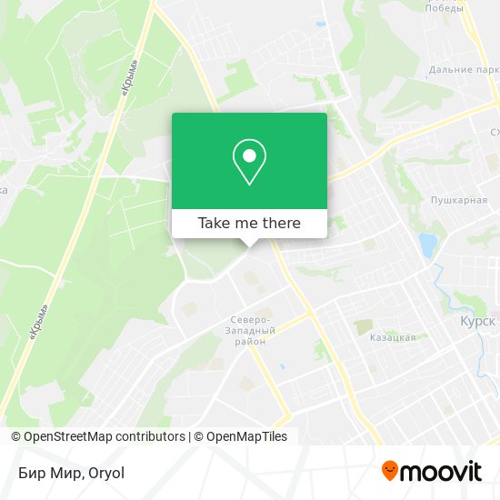 Бир Мир map