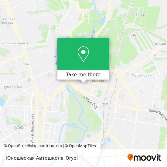 Юношеская Автошкола map