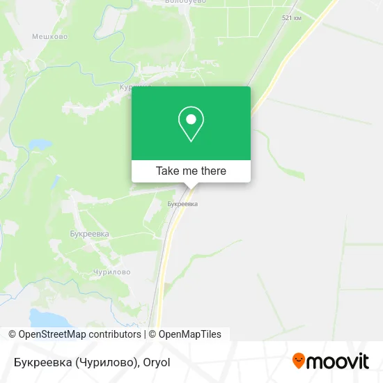 Букреевка (Чурилово) map