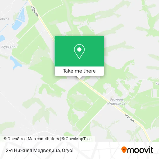 2-я Нижняя Медведица map
