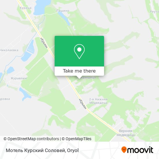 Мотель Курский Соловей map
