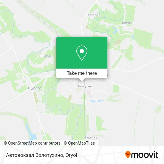 Автовокзал Золотухино map
