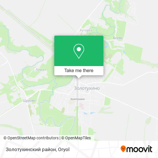Золотухинский район map