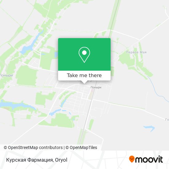 Курская Фармация map