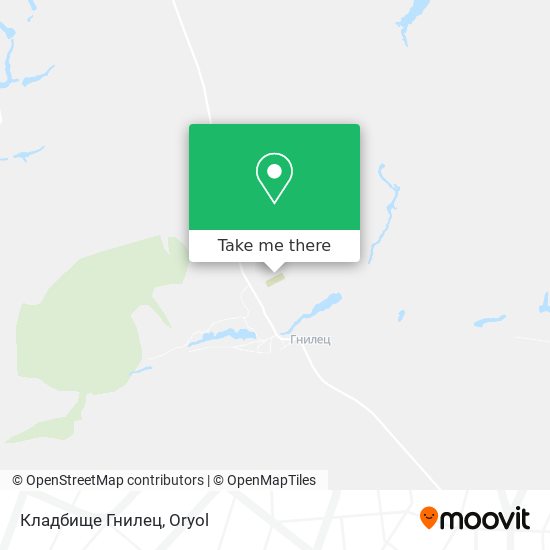 Кладбище Гнилец map