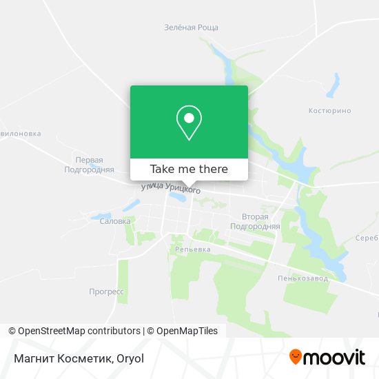 Магнит Косметик map