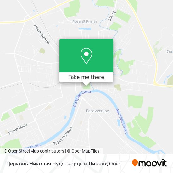 Церковь Николая Чудотворца в Ливнах map