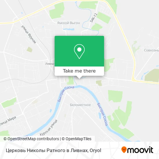 Церковь Николы Ратного в Ливнах map
