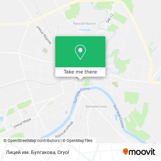 Лицей им. Булгакова map