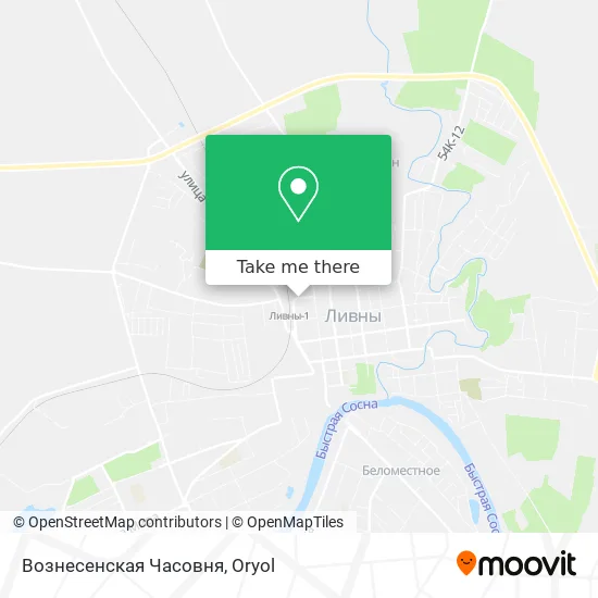 Вознесенская Часовня map