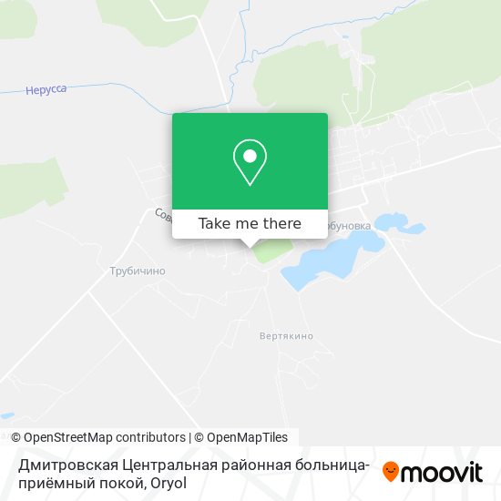 Дмитровская Центральная районная больница-приёмный покой map