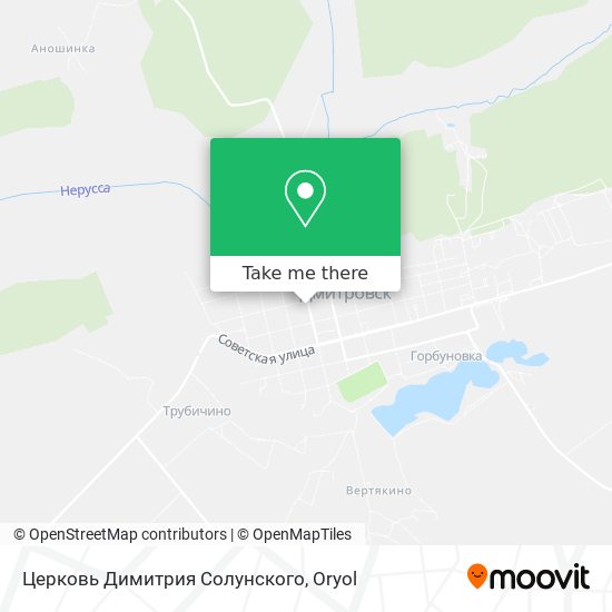 Церковь Димитрия Солунского map