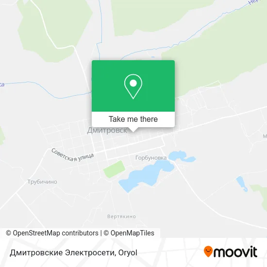 Дмитровские Электросети map
