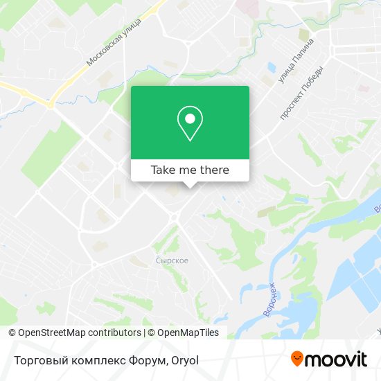 Торговый комплекс Форум map