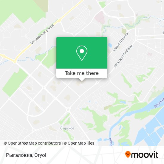 Рыгаловка map