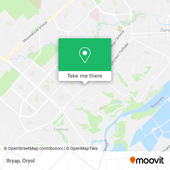 Ягуар map