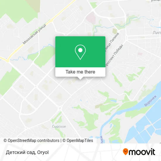 Детский сад map