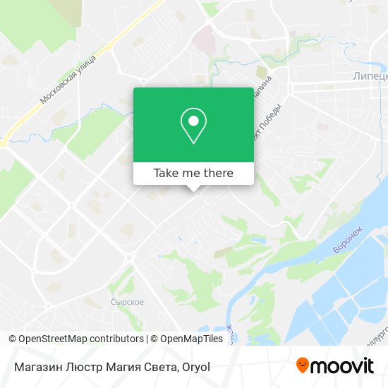 Магазин Люстр Магия Света map