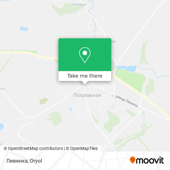 Ливенка map