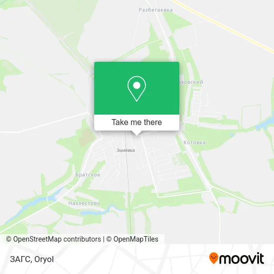 ЗАГС map