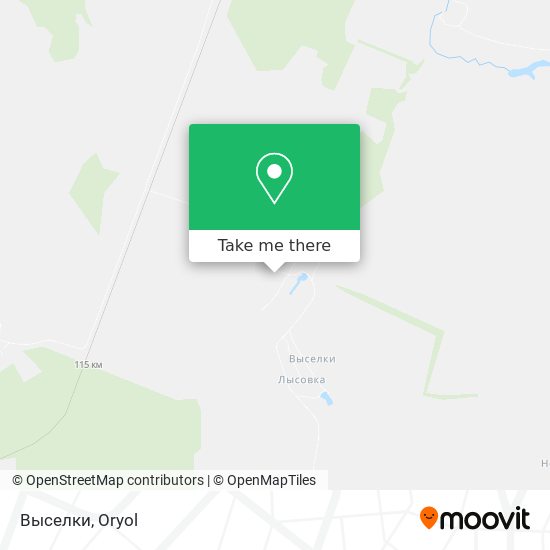 Выселки map