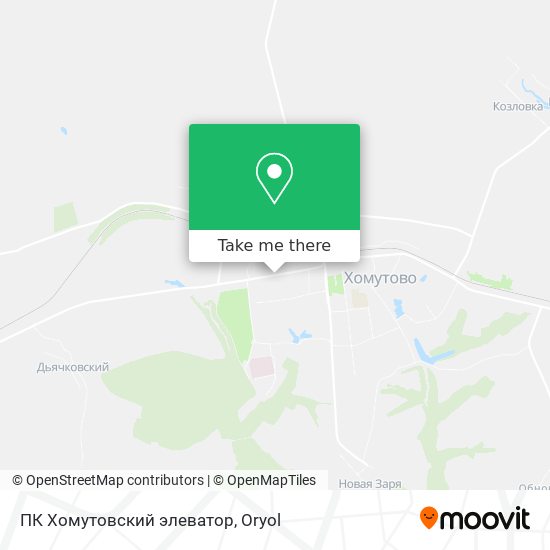 ПК Хомутовский элеватор map