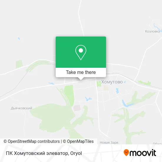 ПК Хомутовский элеватор map
