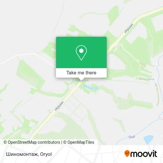 Шиномонтаж map