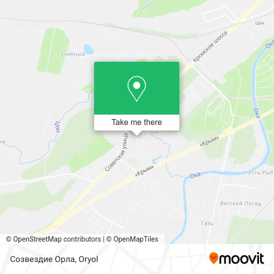 Созвездие Орла map