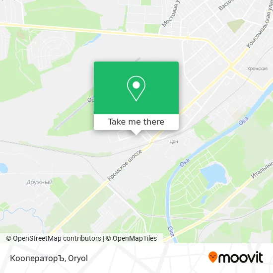 КооператорЪ map