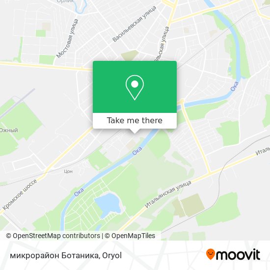 микрорайон Ботаника map