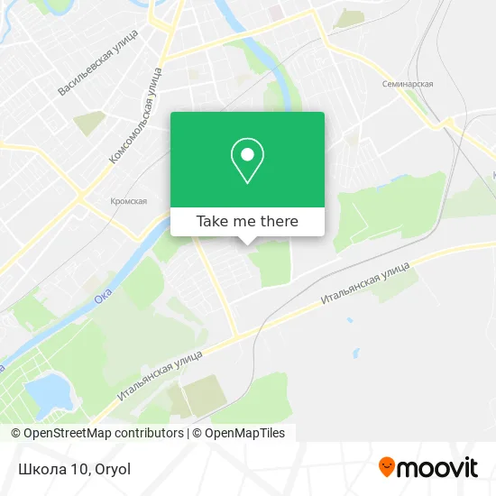Школа 10 map