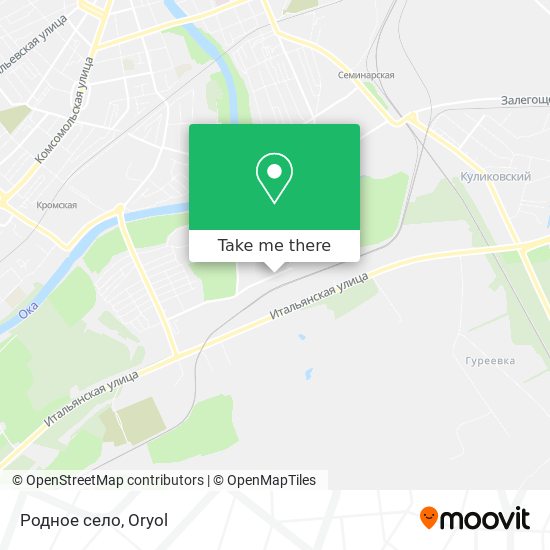 Родное село map
